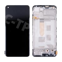 Дисплей для Realme 8 4G (RMX3085) модуль с рамкой Черный - (In-Cell)