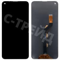 Дисплей для Tecno Camon 15 Air (CD6) в сборе с тачскрином Черный - Оптима