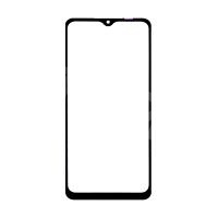 Стекло для переклейки Samsung Galaxy A12 (A125F) с OCA пленкой Черный - OR (Mitsubishi)