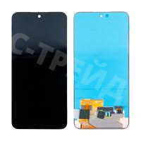 Дисплей для Samsung Galaxy S24 FE (S721B) в сборе с тачскрином Черный - OR (SP)