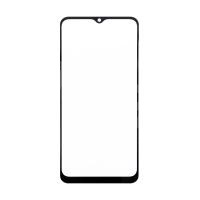 Стекло для переклейки Realme C30s (RMX3690) в сборе с OCA пленкой Черный - OR (Mitsubishi)