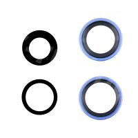 Стекло камеры для iPhone 16/16 Plus (комплект 2 шт.) Ультрамарин