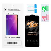 Защитное стекло "Премиум" для Realme 8i/9i/Narzo 50 4G Черный