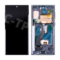 Дисплей для Samsung Galaxy Note 10 (N970F/N971F) модуль с рамкой Черный - (In-Cell)