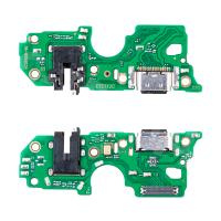 Шлейф для OPPO A38 (CPH2579) плата на системный разъем/разъем гарнитуры/микрофон