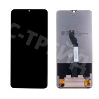 Дисплей для Xiaomi Redmi Note 8 Pro (M1906G7T/M1906G7G) в сборе с тачскрином Черный - OR