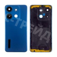 Задняя крышка для Infinix Smart 7 (X6515) Голубой - Премиум