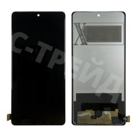 Дисплей для Tecno Spark 20 Pro+ (KJ7) в сборе с тачскрином Черный - (In-Cell)