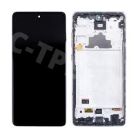 Дисплей для Samsung Galaxy A72 (A725F) модуль с рамкой Черный - (In-Cell)