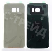 Задняя крышка для Samsung Galaxy S7 Edge (G935F) Золото