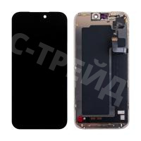 Дисплей для iPhone 17 Pro Max (A3526) в сборе с тачскрином Черный - OR (SP) (с верификацией “Новая запчасть”)