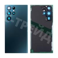 Задняя крышка для Samsung Galaxy S22 Ultra (S908B) Зеленый - Премиум