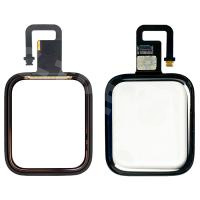 Стекло для переклейки Apple Watch 6 (40 мм) в сборе с тачскрином и OCA пленкой Черный - OR (Mitsubishi)