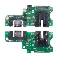 Шлейф для Tecno Camon 30 4G (CL6) плата на системный разъем/разъем гарнитуры/микрофон - Премиум