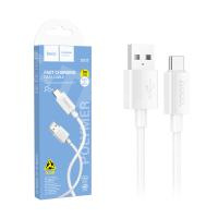 Кабель USB - Type-C Hoco X107 (3A) Белый