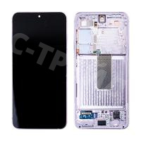 Дисплей для Samsung Galaxy S23 (S911B) модуль с рамкой Лавандовый - OR (SP)