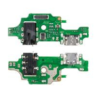 Шлейф для Tecno Camon 15 (CD7) плата на системный разъем/разъем гарнитуры/микрофон