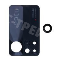 Стекло камеры для Xiaomi Poco X4 Pro 5G (2201116PG) Черный