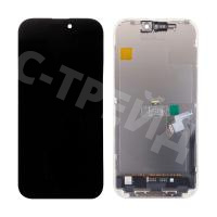 Дисплей для iPhone 16 Pro (A3293) в сборе с тачскрином Черный - DD (Hard OLED, HD+) (площадка под IC)