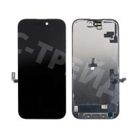 Дисплей для iPhone 16 (A3287) в сборе с тачскрином Черный - (In-Cell) Стандарт