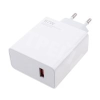 Сетевое зарядное устройство USB для Xiaomi Turbo Charger (67W, QC3.0) (тех.упак.) Белый