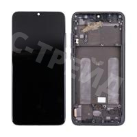 Дисплей для Xiaomi Mi 9 Lite (M1904F3BG) модуль с рамкой Черный - OR