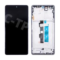 Дисплей для Xiaomi Poco M6 Pro 4G (2312FPCA6G) модуль с рамкой Фиолетовый - OR (SP)