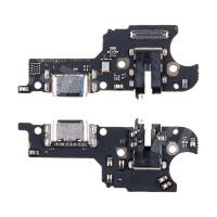 Шлейф для Realme Narzo 50A (RMX3430) плата на системный разъем/разъем гарнитуры/микрофон