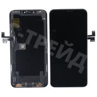 Дисплей для iPhone 11 Pro Max (A2218) в сборе с тачскрином Черный - OR (Снятый, заменено ТОЛЬКО стекло)
