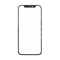 Стекло для переклейки iPhone 12/12 Pro в сборе с OCA пленкой Черный - OR (Feaglet)