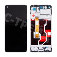 Дисплей для Realme 9i (RMX3491) модуль с рамкой Черный - OR