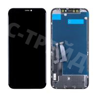 Дисплей для iPhone Xr (A2105) в сборе с тачскрином Черный - Стандарт