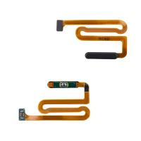 Шлейф для Samsung Galaxy M12/A12/A12 Nacho (M127F/A125F/A127F) сканер отпечатка пальцев Черный