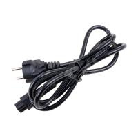 Кабель питания CEE 7/7 - IEC-C5 (евровилка - 3 pin, 1.5 м) Черный