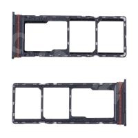 Держатель SIM для Tecno Spark Go 2 (KM4) Черный