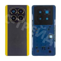 Задняя крышка для Xiaomi Poco X7 (24095PCADG) Черный - Премиум