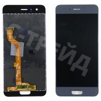 Дисплей для Huawei Honor 9/9 Premium (STF-L09/STF-AL10) в сборе с тачскрином Серый - Оптима
