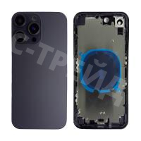 Корпус для iPhone Xr (A2105) в стиле iPhone 16 Pro Черный