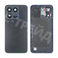 Задняя крышка для Huawei Honor X8c (ABR-LX1) Черный - Премиум