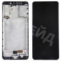 Дисплей для Samsung Galaxy A31 (A315F) модуль с рамкой Черный - OR (SP)