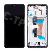 Дисплей для Xiaomi Poco F5 (23049PCD8G) модуль с рамкой Черный - OR (SP)