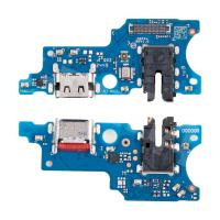 Шлейф для Samsung Galaxy A06 4G (A065F) плата системный разъем/разъем гарнитуры/микрофон - Премиум