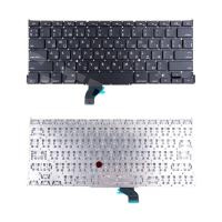 Клавиатура для ноутбука MacBook Pro 13" A1502 (2013-2015, прямой Enter RU) Черный