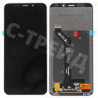 Дисплей для Xiaomi Redmi 5 Plus (MEG7) в сборе с тачскрином Черный - Оптима