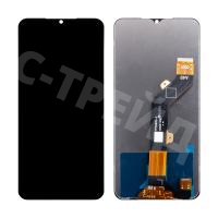 Дисплей для Itel A49 (A661L) в сборе с тачскрином Черный - Оптима
