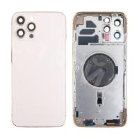 Корпус для iPhone 12 Pro Max (A2411) (1 Sim) Золото - Премиум