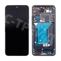 Дисплей для Xiaomi 14 (23127PN0CG) модуль с рамкой Черный - OR (SP)