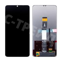 Дисплей для Xiaomi Redmi 12C/Poco C55 (22120RN86G) в сборе с тачскрином Черный - OR