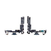 Шлейф для iPhone 14 Plus (A2887) на системный разъем/микрофон Черный - Премиум