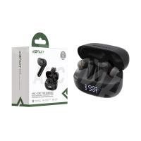 Беспроводные наушники Bluetooth Acefast W1 (TWS, вакуумные, с диплеем, активное шумоподавление) Черный